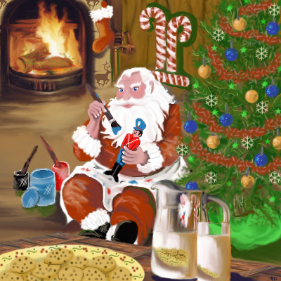 Santa's Quiet Time