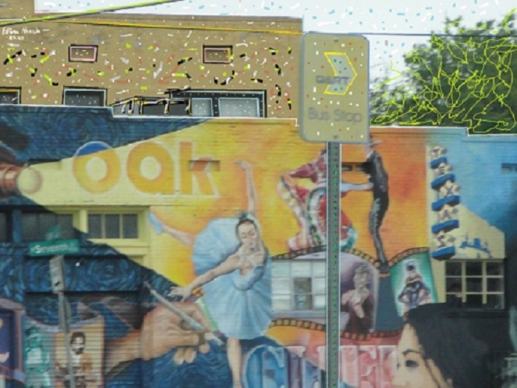 MURAL OAK CLIFF......(c) 2020 elton houck