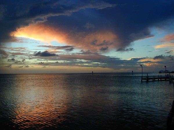 Sunset on Laguna Madre