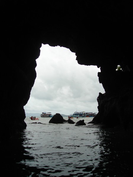 light at the end of the cave