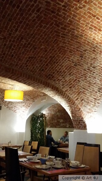 A Meal in the Cloisters
