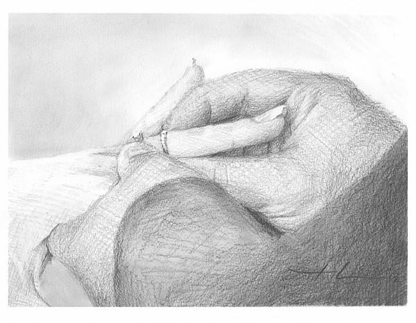 wedding ring drawing mike theuer