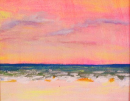 Sunset over Beach