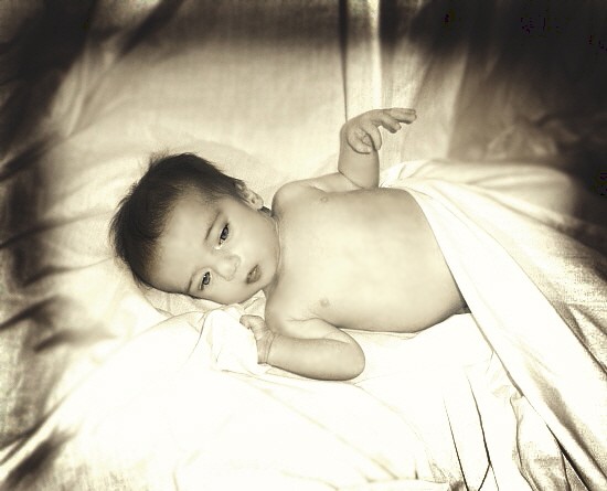 Brand new baby boy.