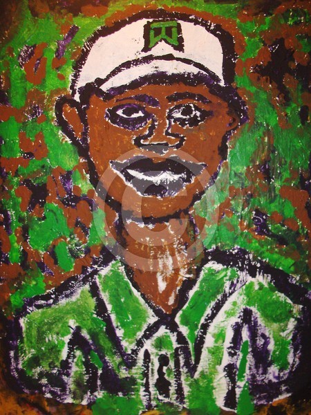 Tiger in Green