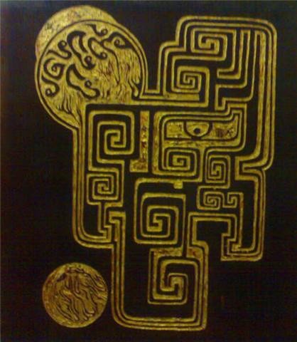 Golden Spiritual Elephant