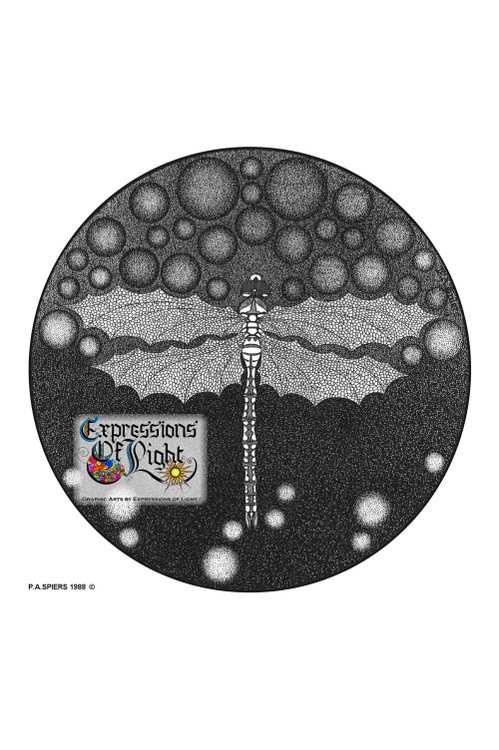 ExpoLight-Graphic-Arts-Dragonfly-In-Space-1988-0001 (Pen-&-Ink-Mono-SP)