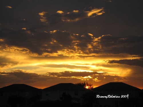 Beautiful Florida sunset