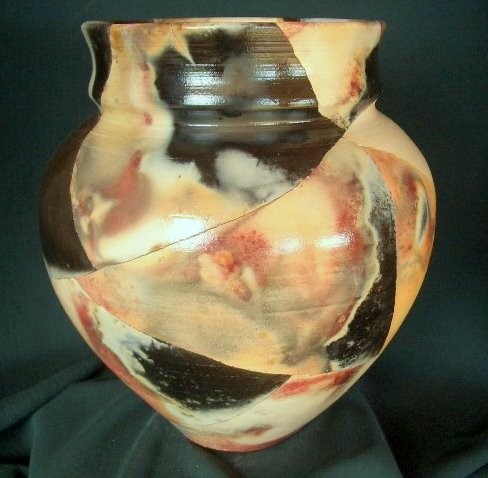 VOLUPTUOPUS MOSAIC PITFIRE VASE