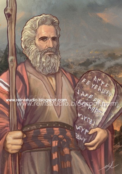 Moses Ten Commandments