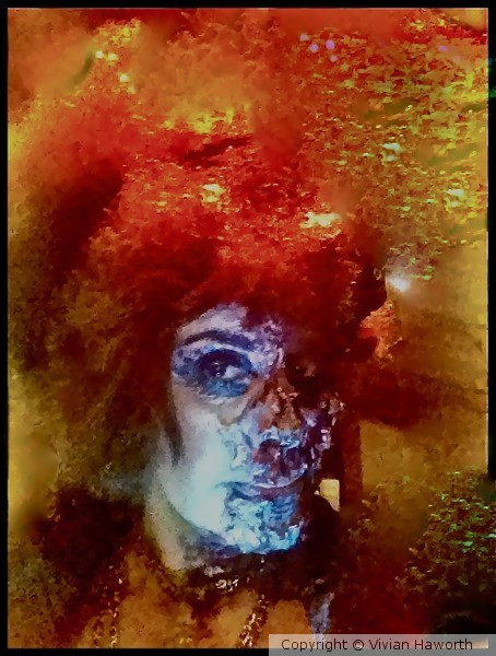 SPECIAL FX MAKEUP WOMAN GHOUL FACE