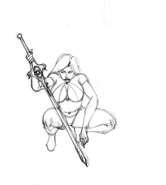 lady death tracks undead...