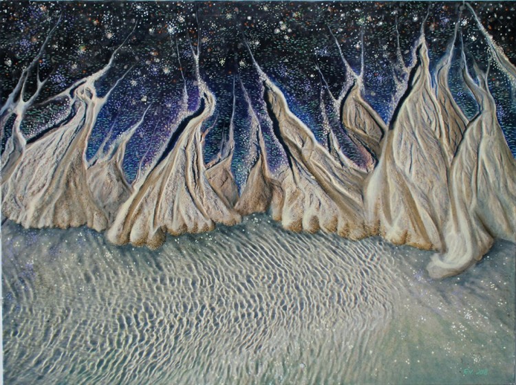 between the stars