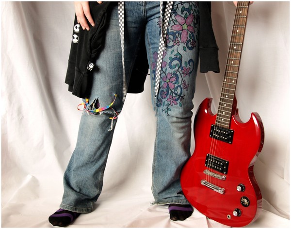 A Girl and Her Guitar