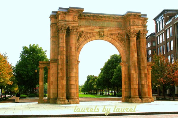 Union Station Arch in the Arena District