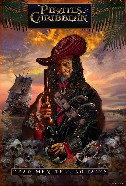 Pirates of Caribbean Poster