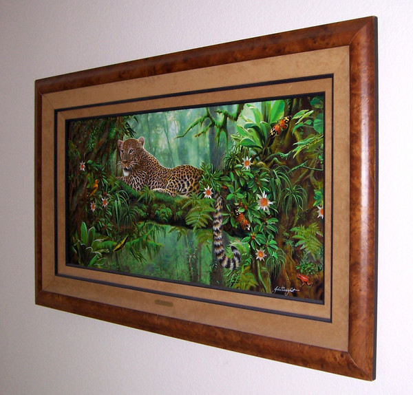 Solitary Hunter Framed