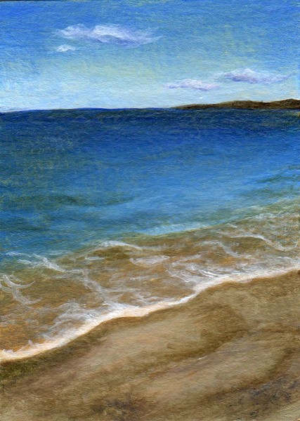 ACEO - A Perfect Beach Day