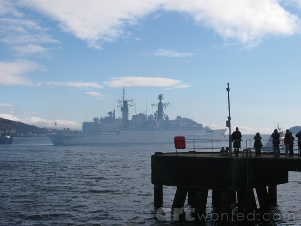 H.M.S.CAMPBELTOWN SAYS FAREWELL!