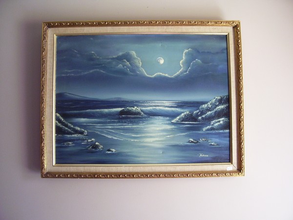 moonlight by the ocean