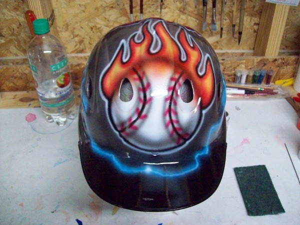 batting helmet