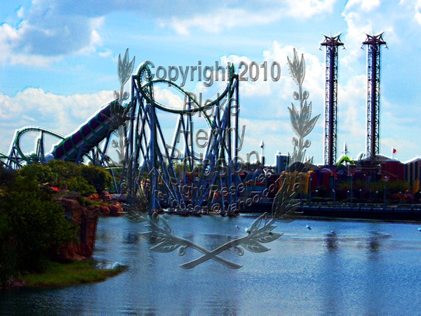 Lake at Universal Studios FL.