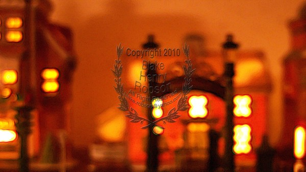 Department 56 Christmas Village Digital Art