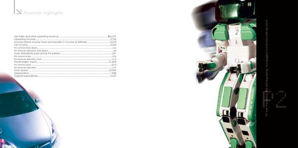 Annual Report Spread Mockup
