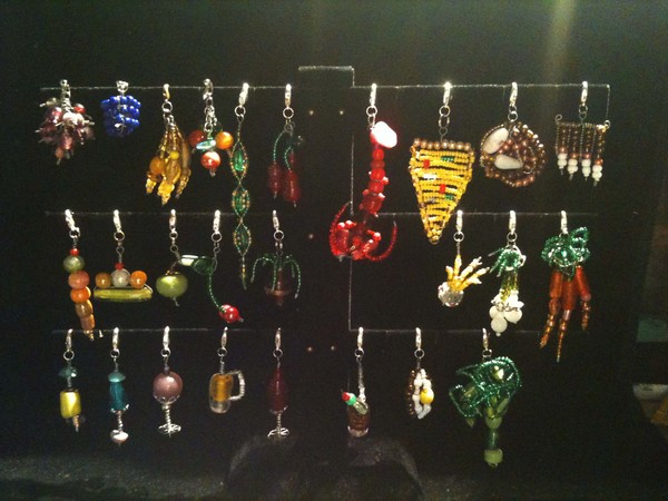 food charms (all with clasps)