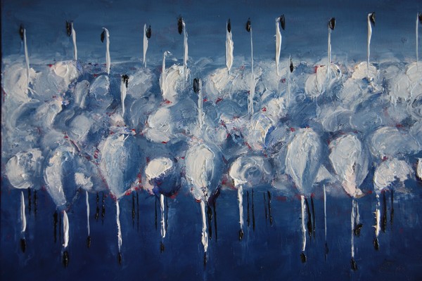 Flamingos 5 (70x50)