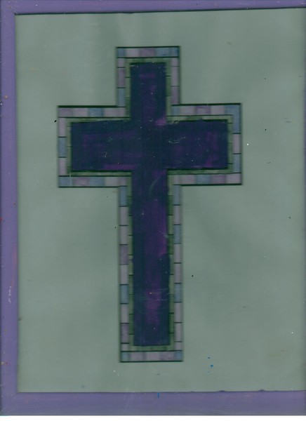 Purplish cross