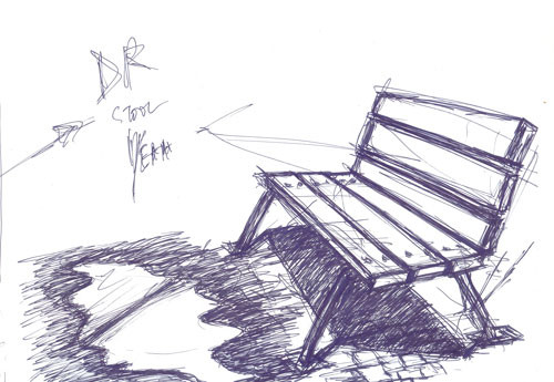 Street Bench