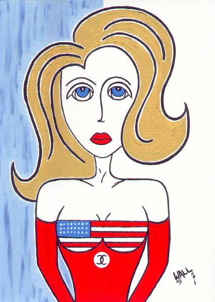 STAR SPANGLED GAL IN CHANEL