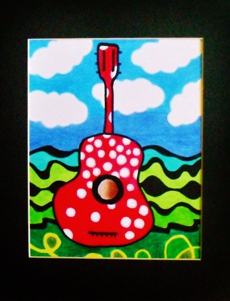 Red Guitar