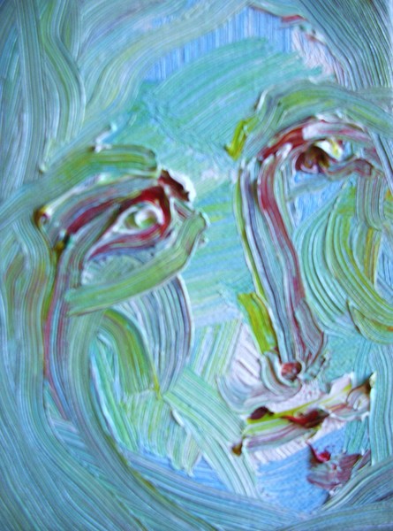 Blue Girl 7, Size 5x7