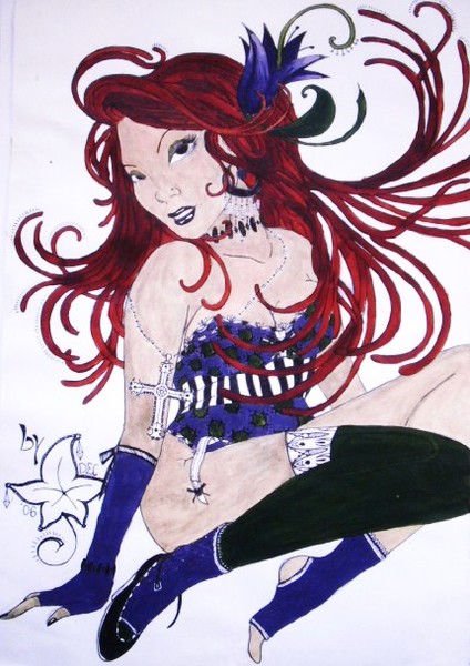 Red haired beauty
