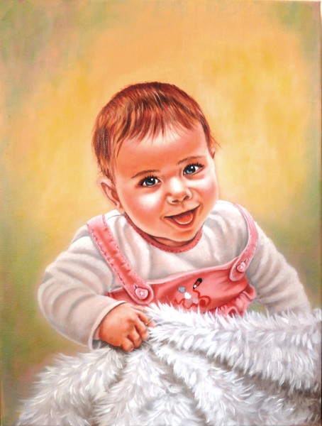 Molly 16x12 oil on canvas