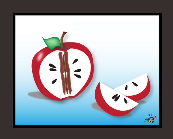 Sliced Apple Snack