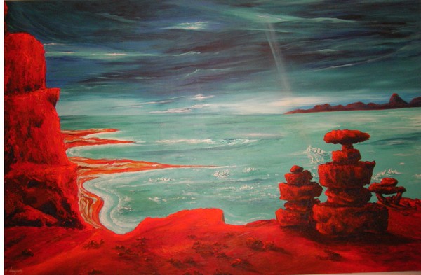 Dead Sea landscape