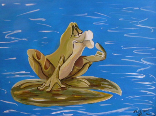 Kiss the frog
