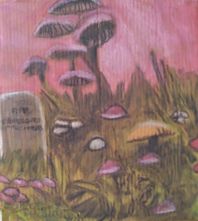 My Gravesite After a Nuclear War