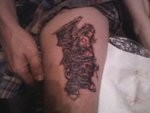 my leg by chrisandrze19 d4r34zi