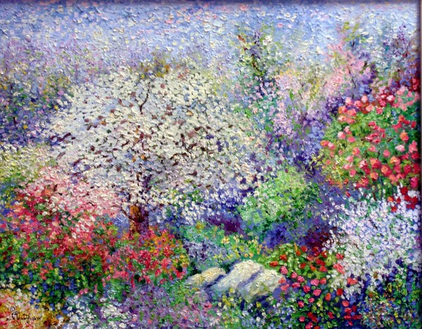 Spring has sprung oil on canvas