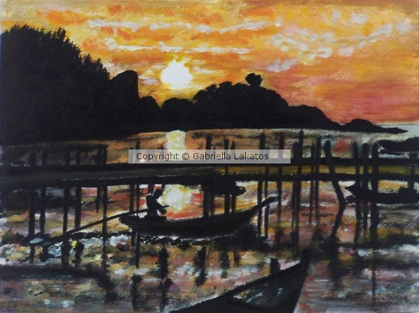 Thailand sunset