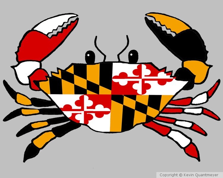 Maryland crab logo