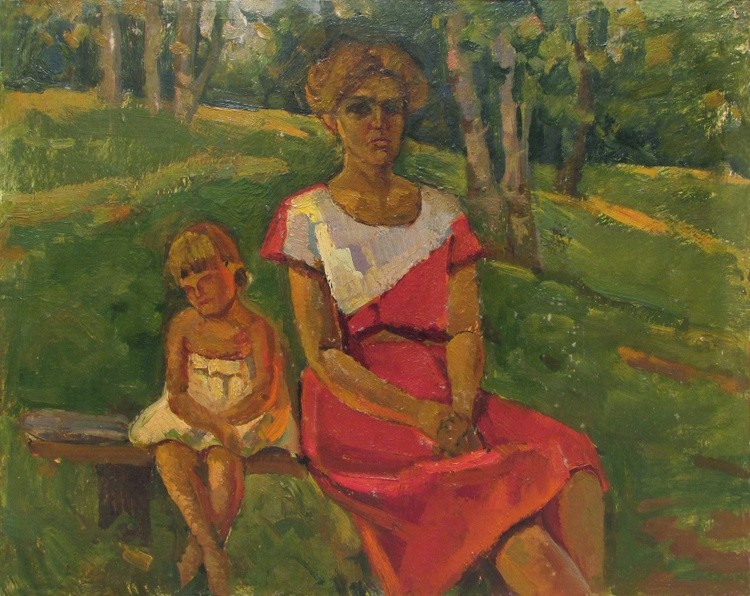 At the edge of the forest