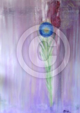 Baby Blue Forward Flower