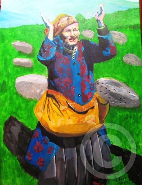 Armenian grandmother90x70