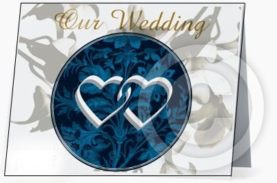 Joined Hearts Wedding Invitation