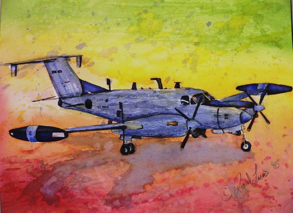 Army RC-12K Aircraft